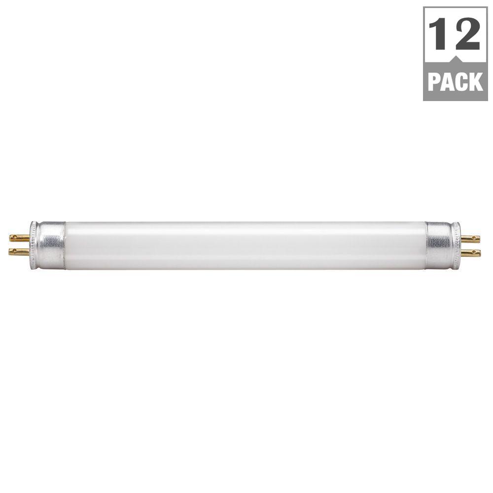 T5 Fluorescent Light Bulbs The Home Depot 4 Watt 6 In T5 Soft White Linear Fluorescent