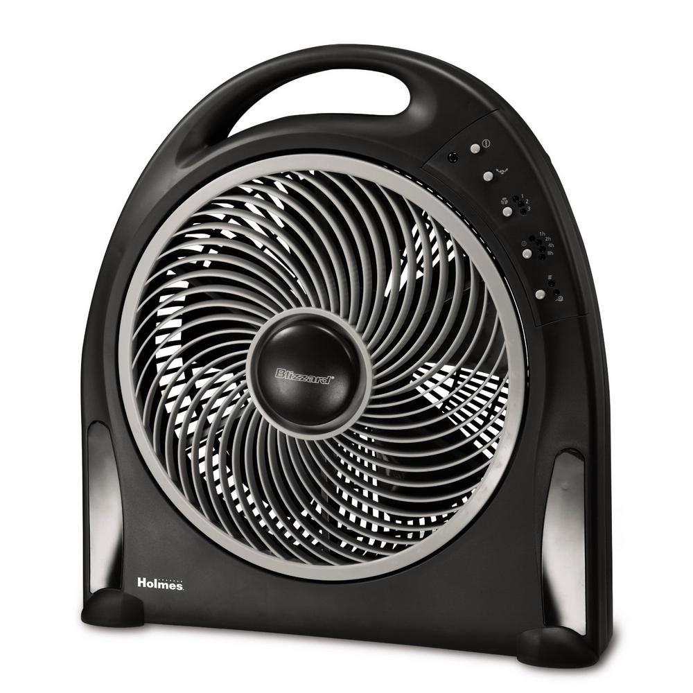 Holmes Blizzard 12 In Power Floor Fan With Remote Control