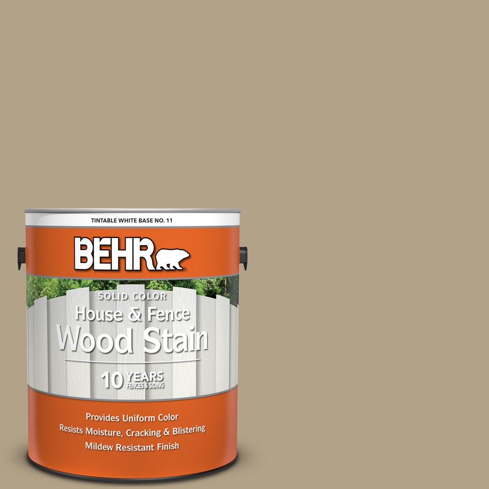 BEHR 1 gal. HDCNT12 Curly Willow Solid Color House and Fence