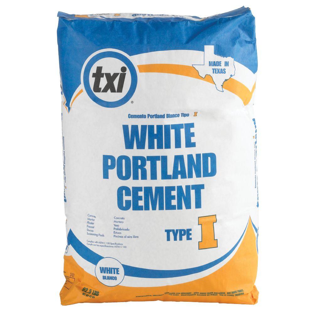 Txi 92 5 Lb Type I White Portland Cement Concrete Mix 4613 The