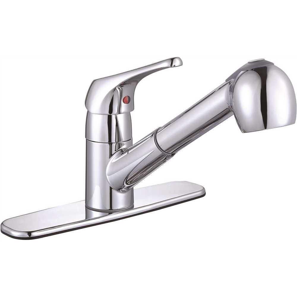 Premier Sonoma Single Handle Pull Out Sprayer Kitchen Faucet In