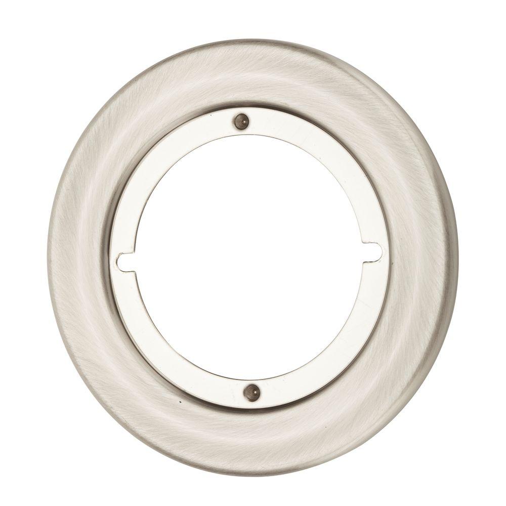 Kwikset Satin Nickel Round Trim Rosette293 15 CP RND TRIM RSE The