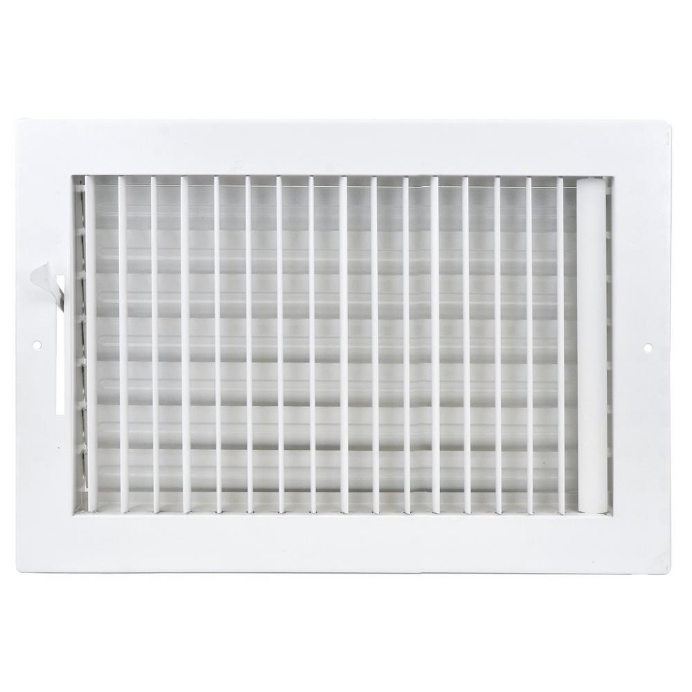 Venti Air 14 In X 14 In Adjustable Single Deflection 1 Way Supply Register For Duct Opening 10 In W X 10 In H Har1414 The Home Depot