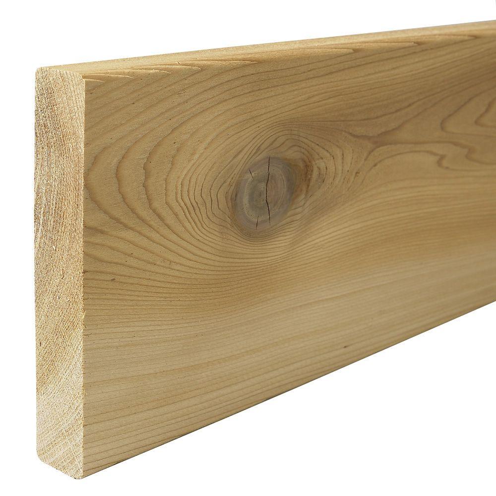 5/4 in. x 6 in. x 8 ft. Premium KilnDried Cedar LumberMR0510508 The