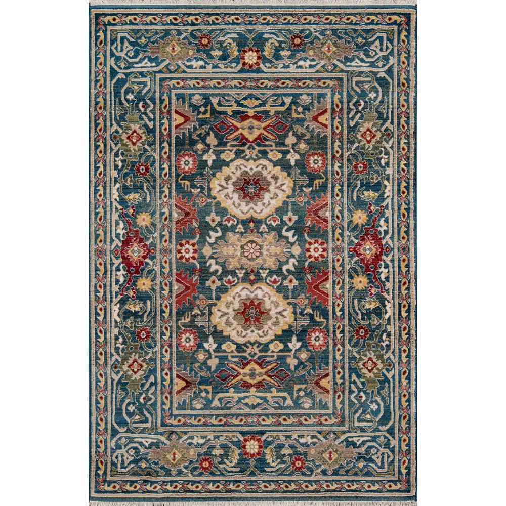 Momeni Lenox Blue 7 Ft 6 In X 9 Indoor Area Rug Ft 6 In X 9 Indoor Area Rug