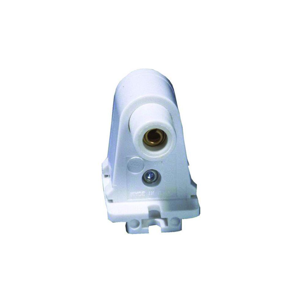 Lamp Holders Parts Lamps The Home Depot Spring Loaded Slim Line Socket For Lamp