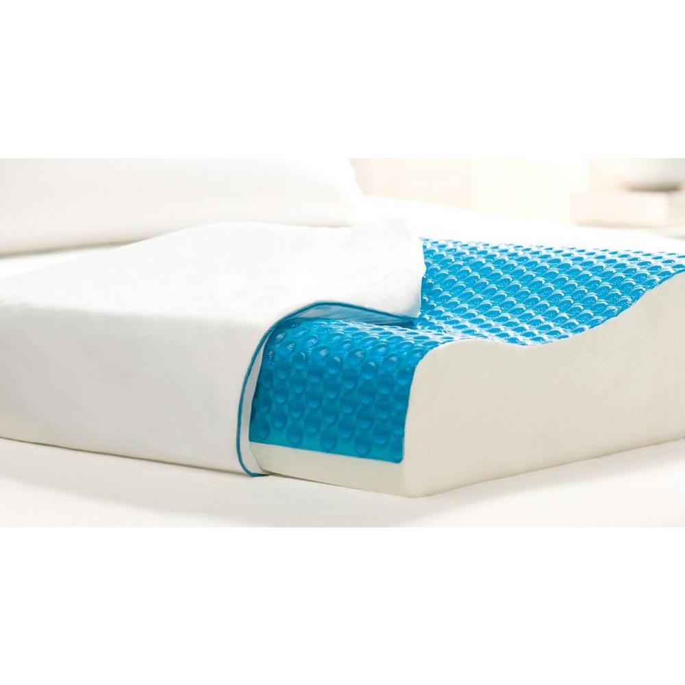 Comfort Revolution Memory Foam and Hydraluxe Gel Contour Pillow 2060A