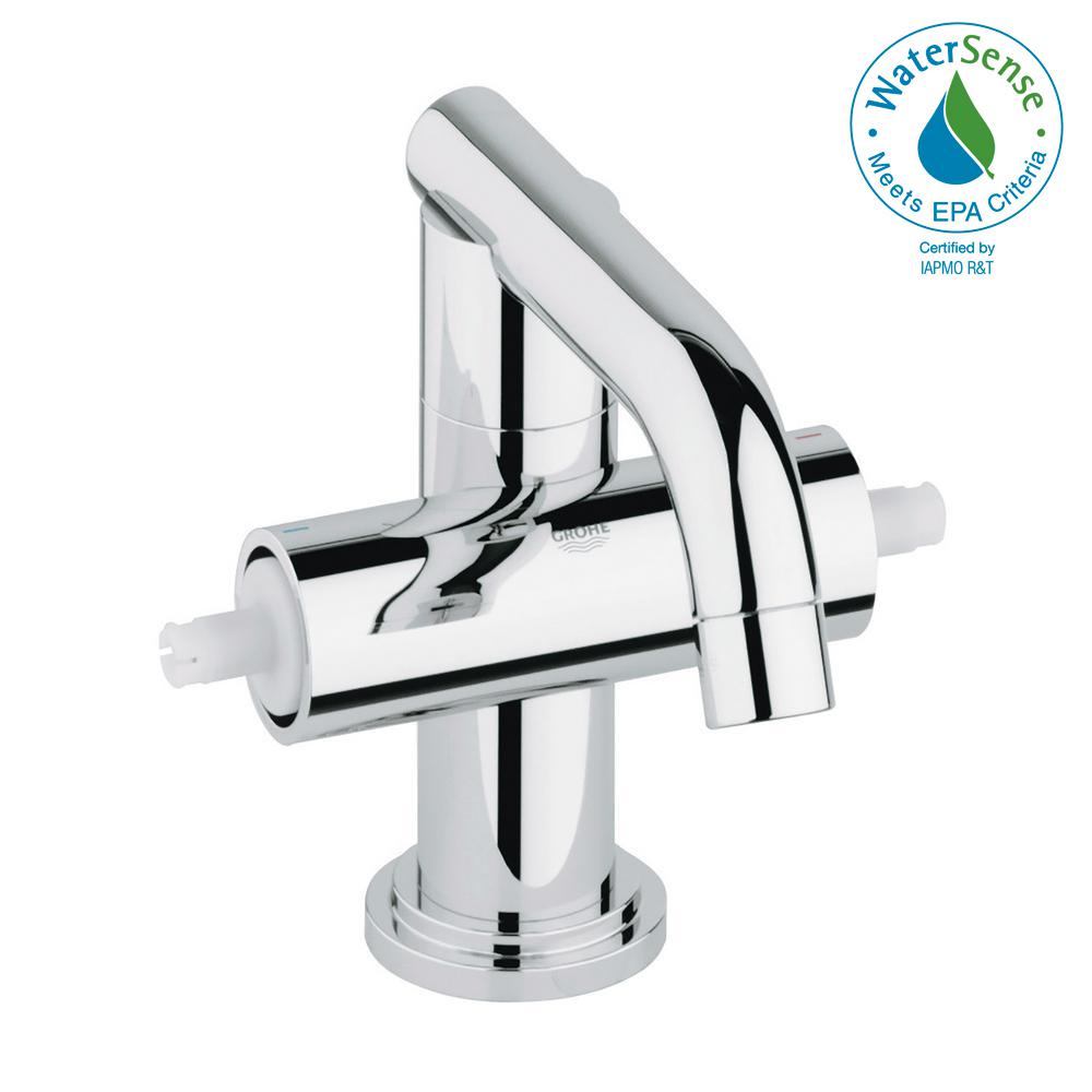 GROHE Parkfield 4 in. Centerset 2Handle 1.2 GPM Bathroom Faucet in