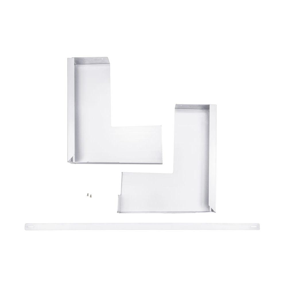 Ge 36 In Over The Range Trim Kit White Jx36cww Home Depot Ge 36 In Over The Range Trim Kit White