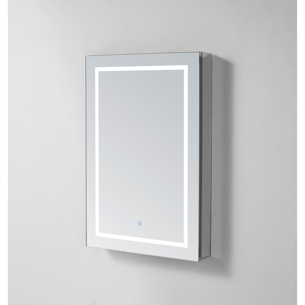 Aquadom Royale Plus 30 In W X 30 In H Recessed Or Surface Mount Medicine Cabinet With Bi View Door Led Lighting Mirror Defogger Rp 3030 The Home Depot