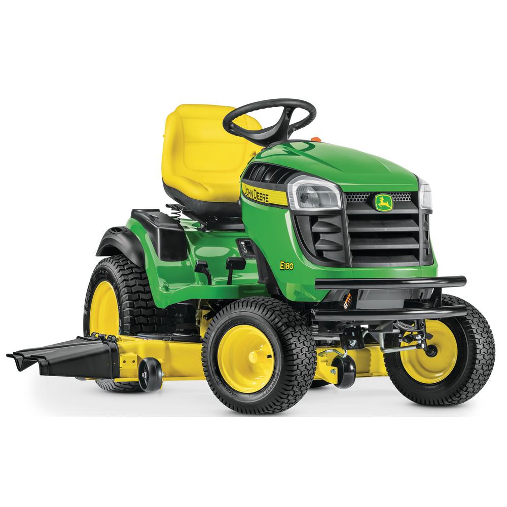 John Deere Lawn Tractor Comparison Chart