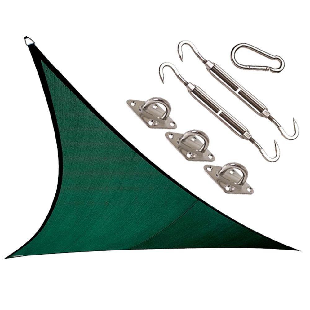 shadow sail signal blue green