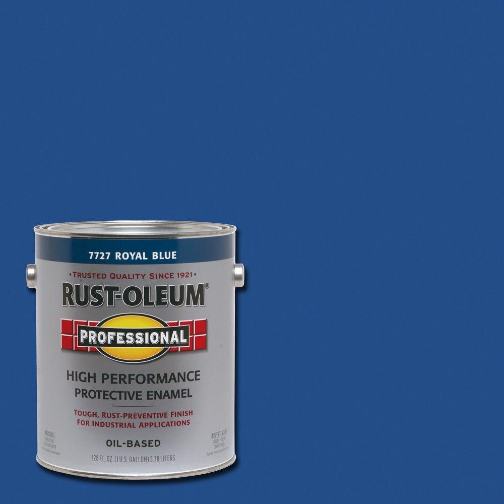 Royal Blue Paint The Home Depot High Performance Protective Enamel Gloss Royal Blue Oil Based Interior Exterior