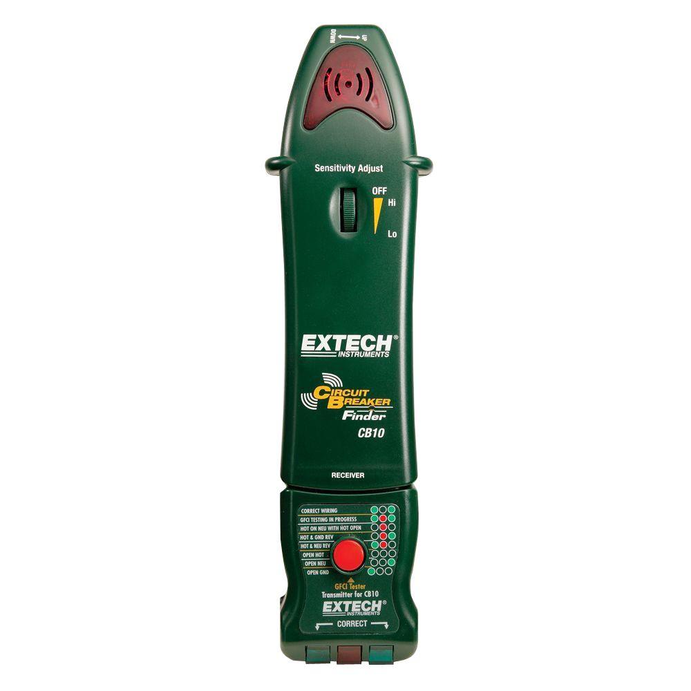Klein Tools Digital Circuit Breaker Finder-ET300 - The Home Depot