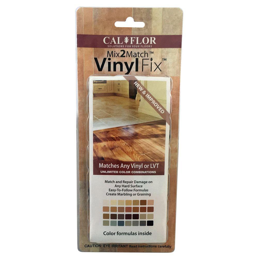Calflor Vinylfix Vinyl Flooring Repair, Vinyl Floor Repair Kit Colorfill