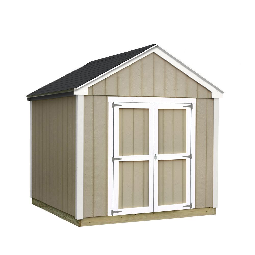 Sheds USA Installed Val-U Plus 8 ft. x 10 ft. Smart Siding ...