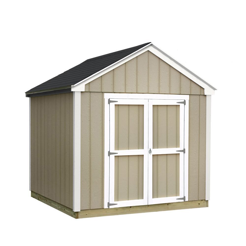 1000 2000 Wood Sheds The Home Depot Smart Siding Shed
