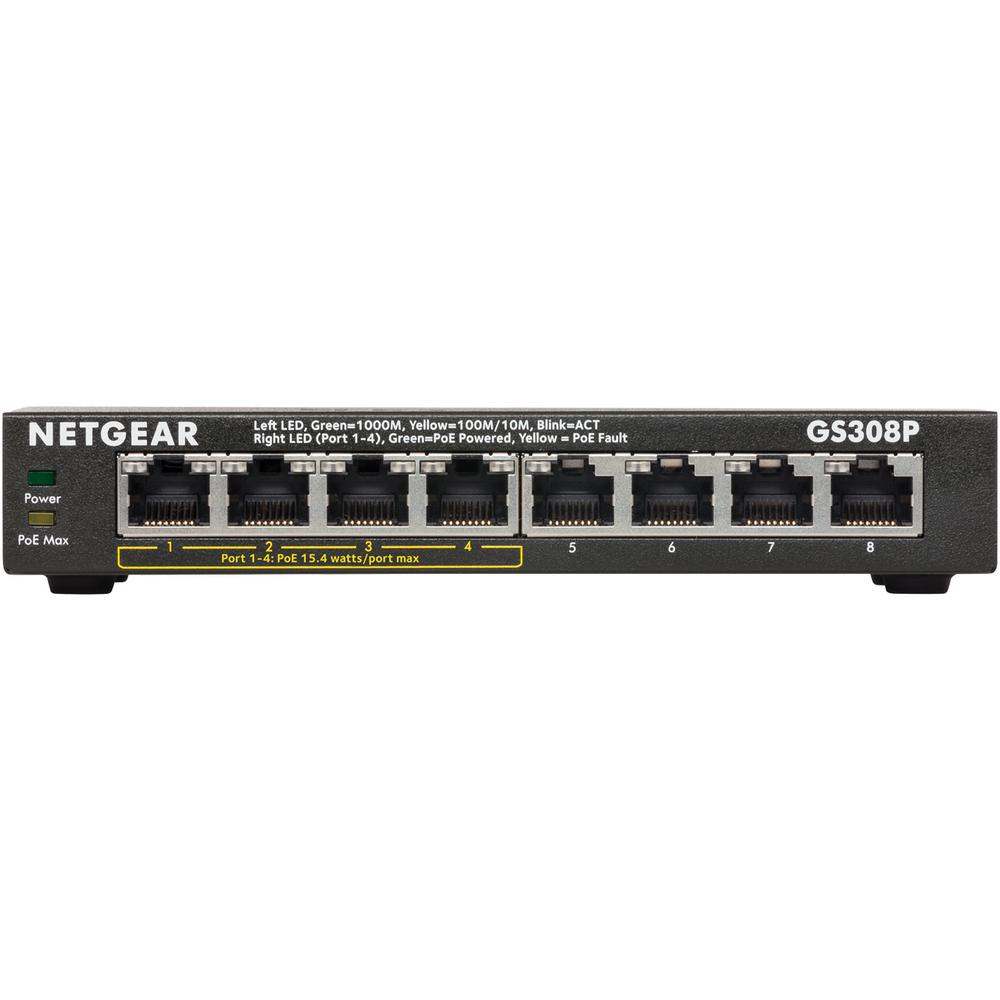 home switch network depot Port Ethernet Gigabit 4 Switch Netgear with 8 Port PoE