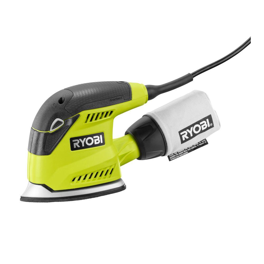 Ryobi 3 in. x 18 in. Portable Belt Sander-BE319 - The Home Depot