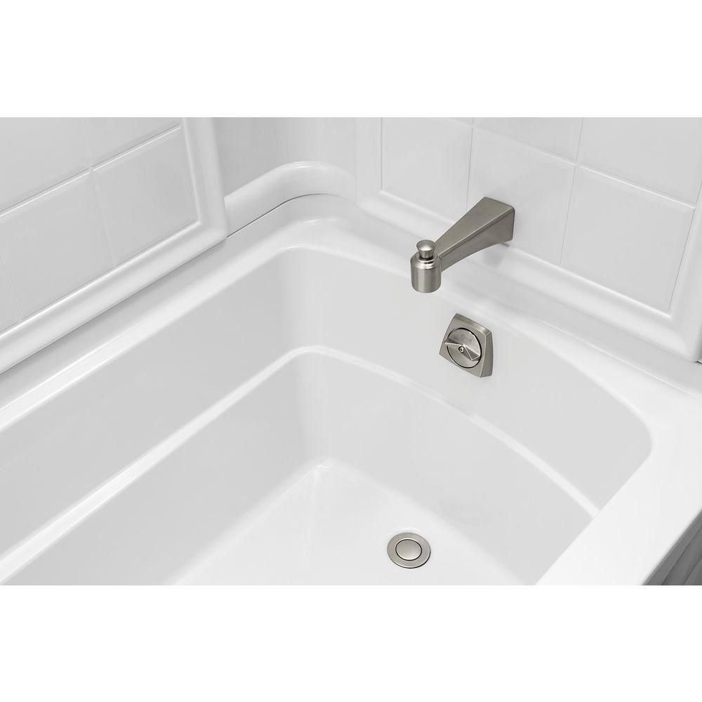 60-Inch x 42-Inch x 18.25-Inch Left-Hand STERLING 71111112-0 Ensemble Bathtub White