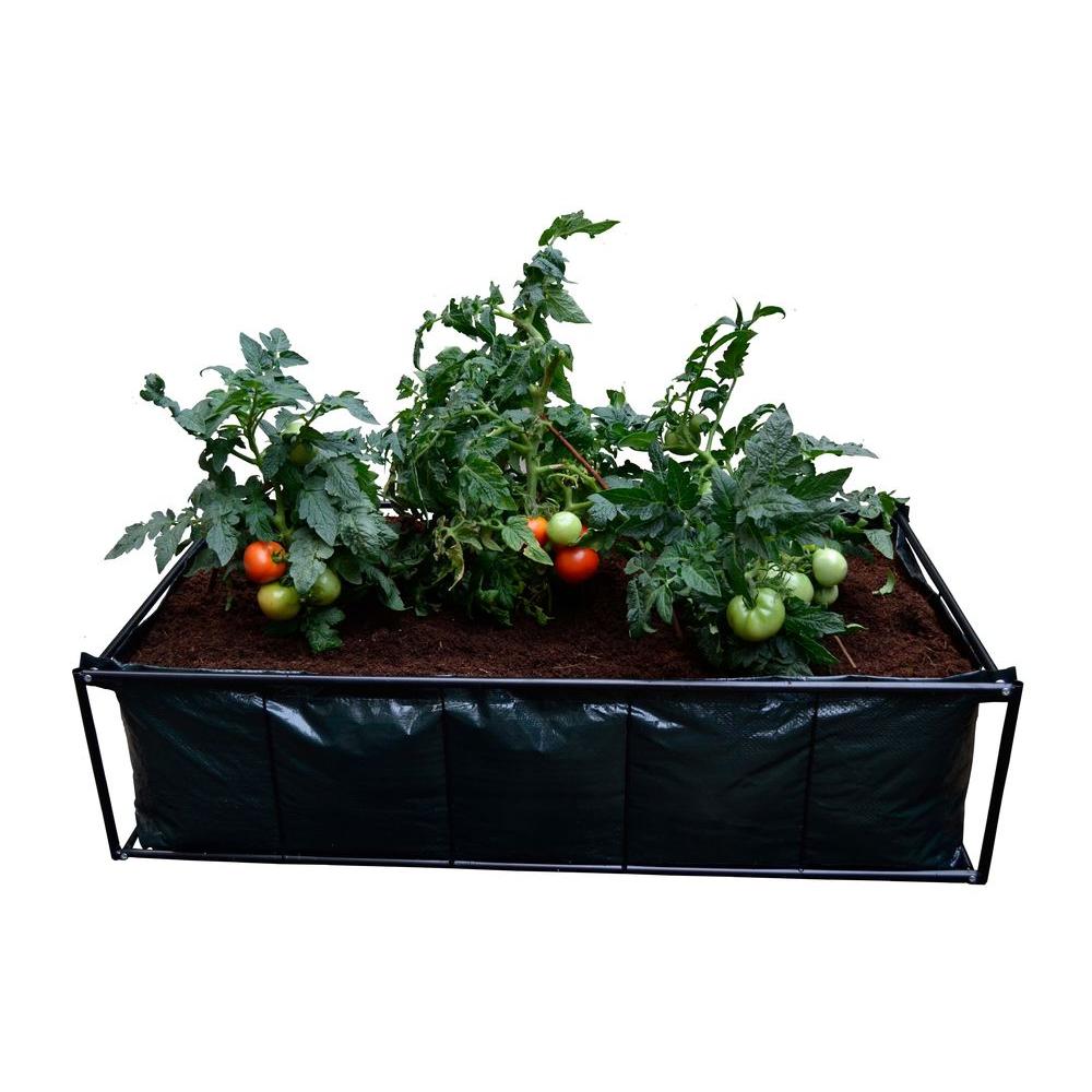 CITY PICKERS 24.5 in. x 20.5 in. Patio Raised Garden Bed Grow Box Kit