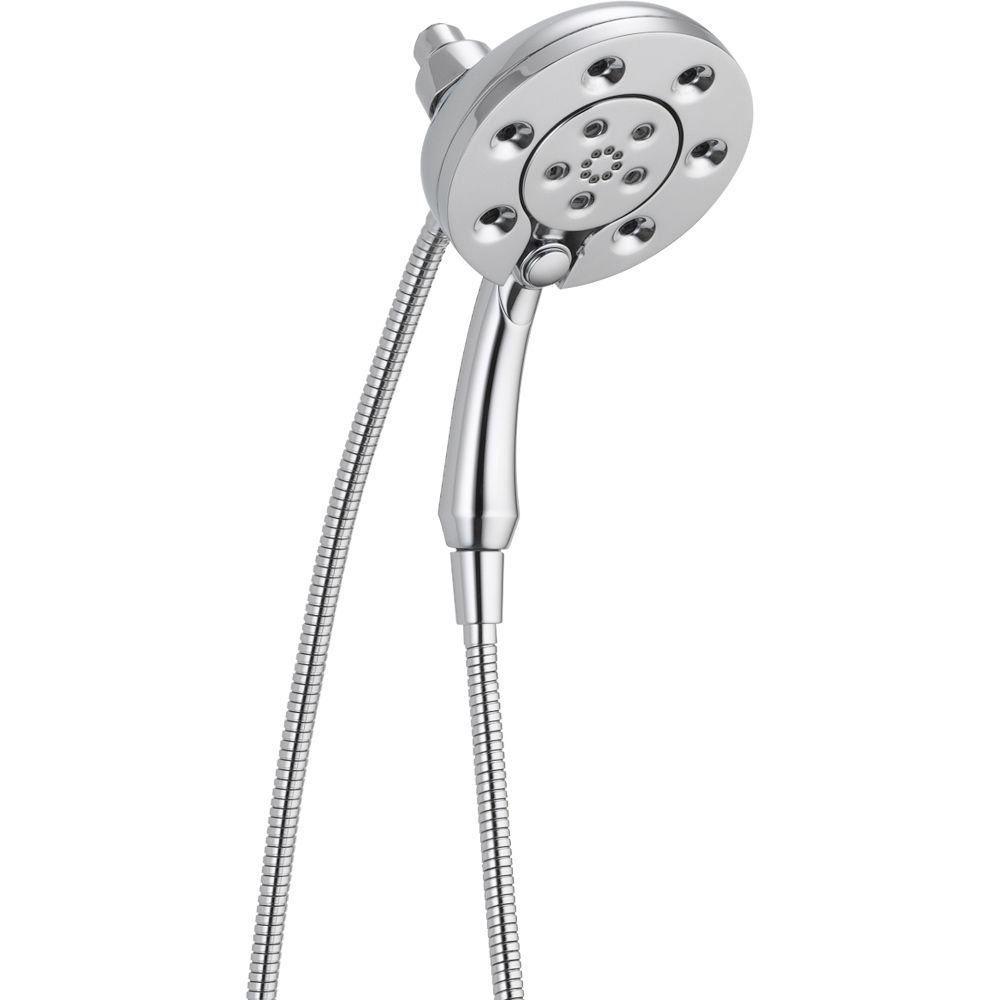 Delta In2ition 5Spray Hand Shower and Shower Head Combo Kit in Chrome