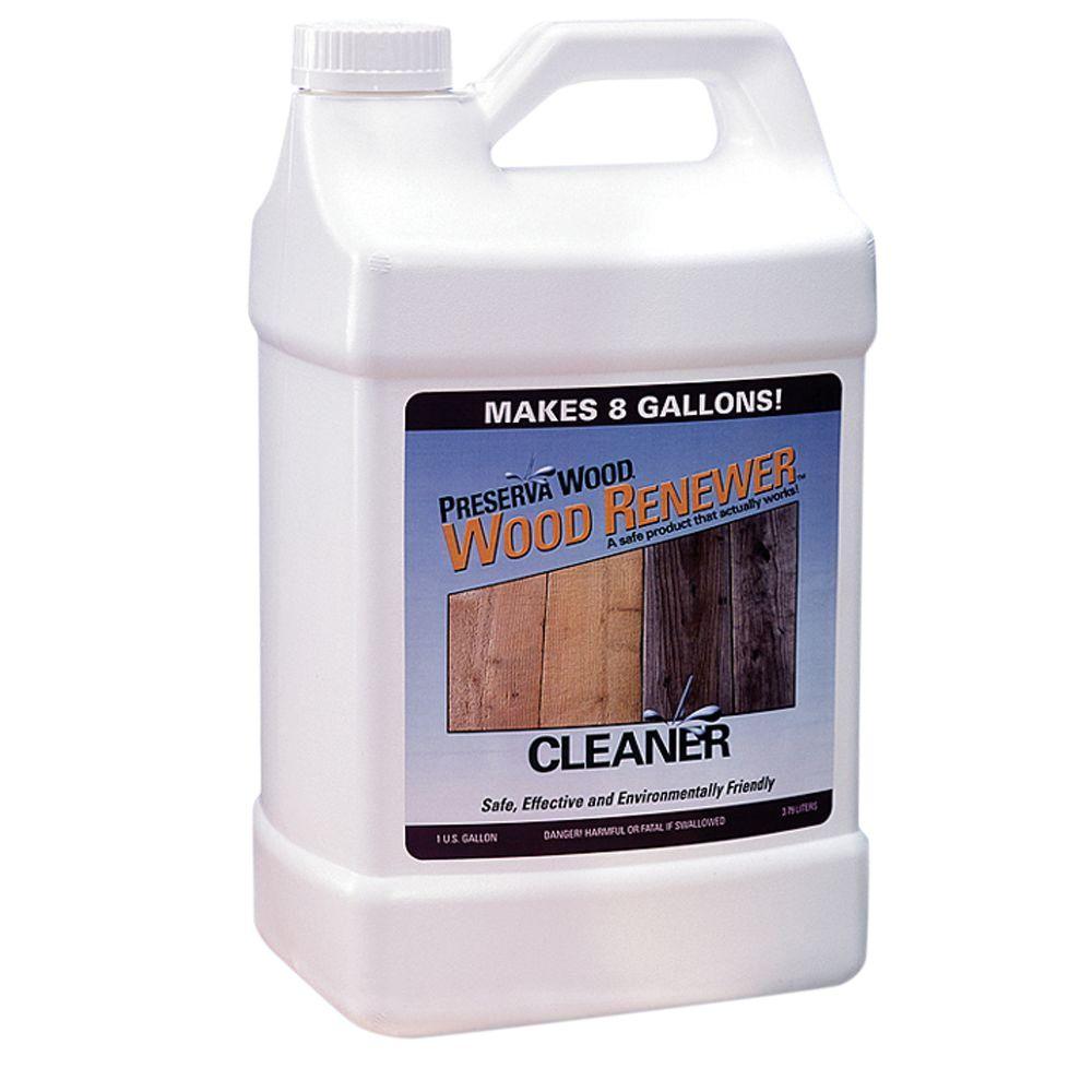 BEHR Premium 1gal. AllInOne Wood Cleaner06301N The Home Depot