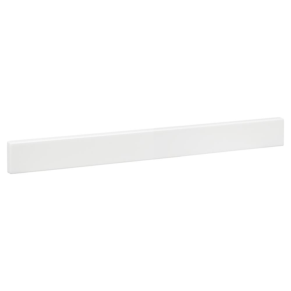 Unbranded 24-1/2 in. Cultured Marble Backsplash in White-UBS25Y-3Y - The Home Depot