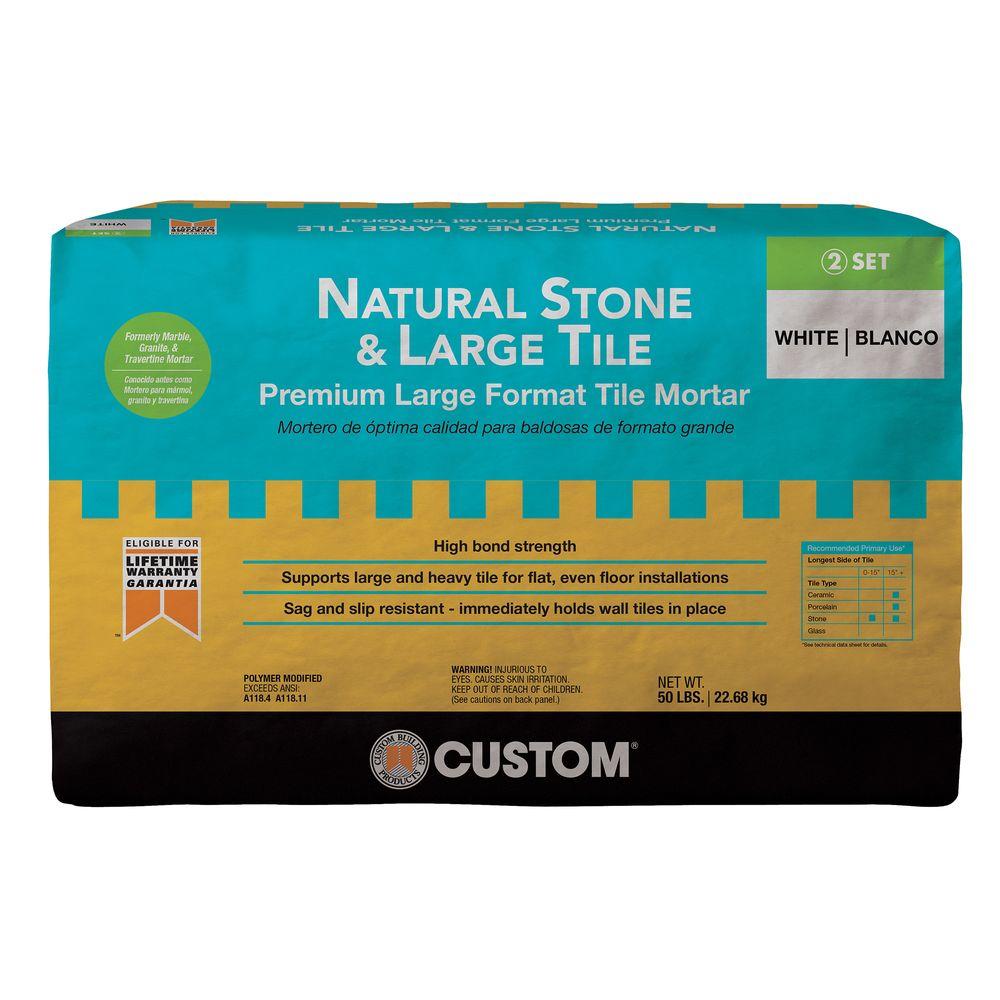 Custom Building Products Natural Stone And Large Tile 50 Lbs