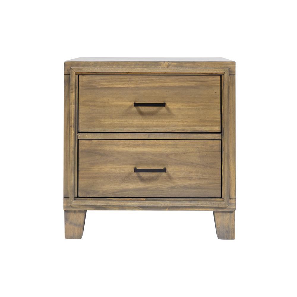 light oak bedside cabinet