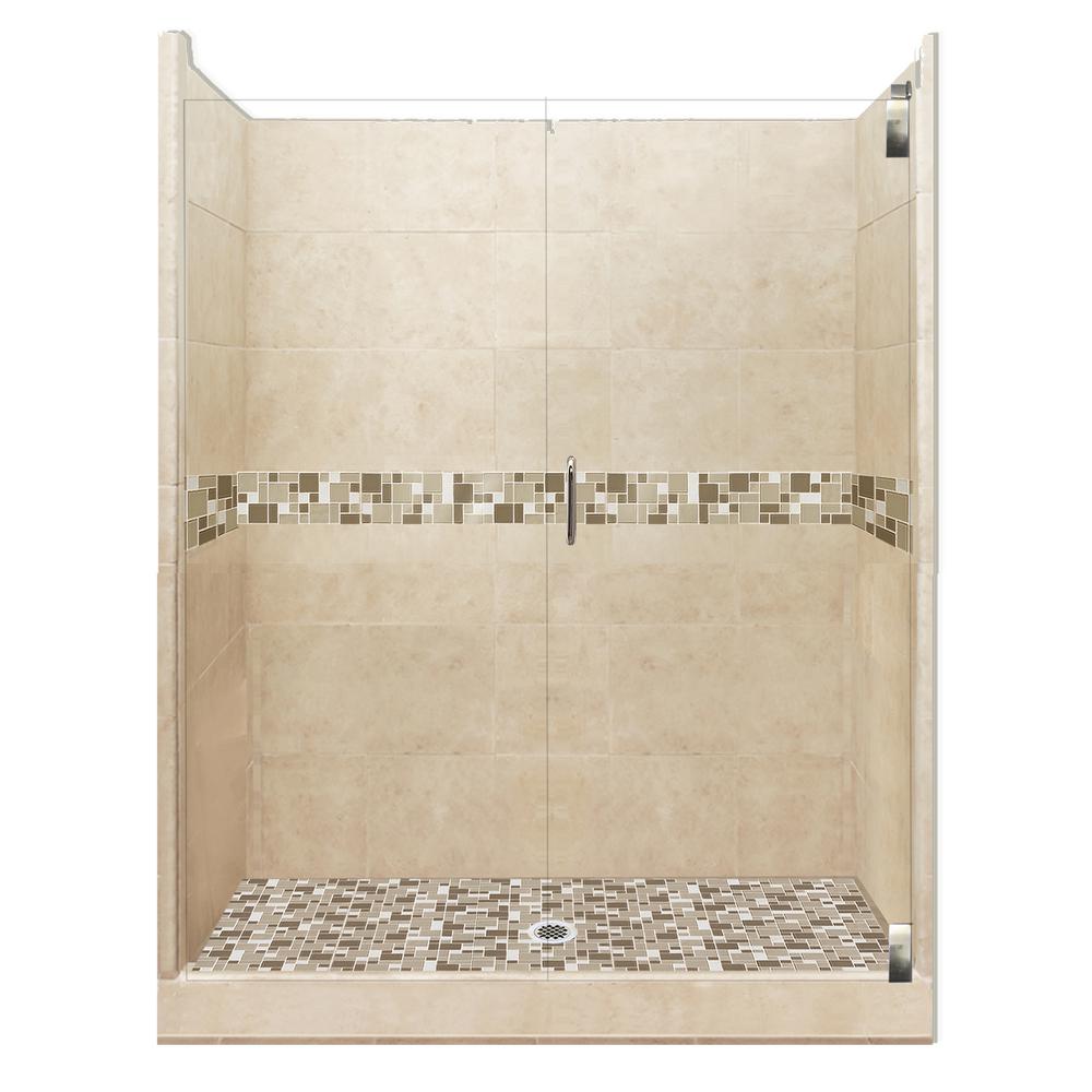 American Bath Factory Tuscany Grand Hinged 36 In X 42 In X 80 In