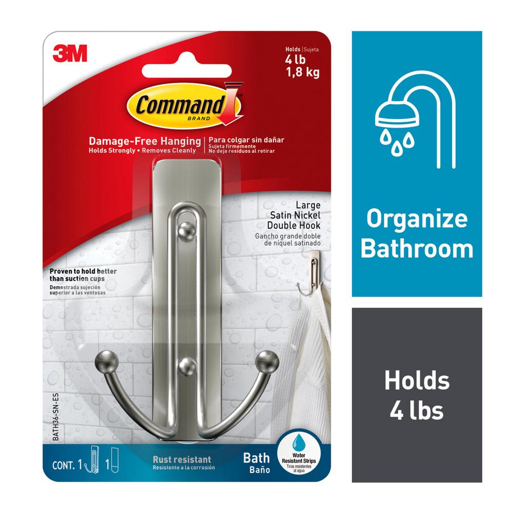 Command 4 Adhesive Strips Ceiling Hooks 3 Hooks 17008 Es The