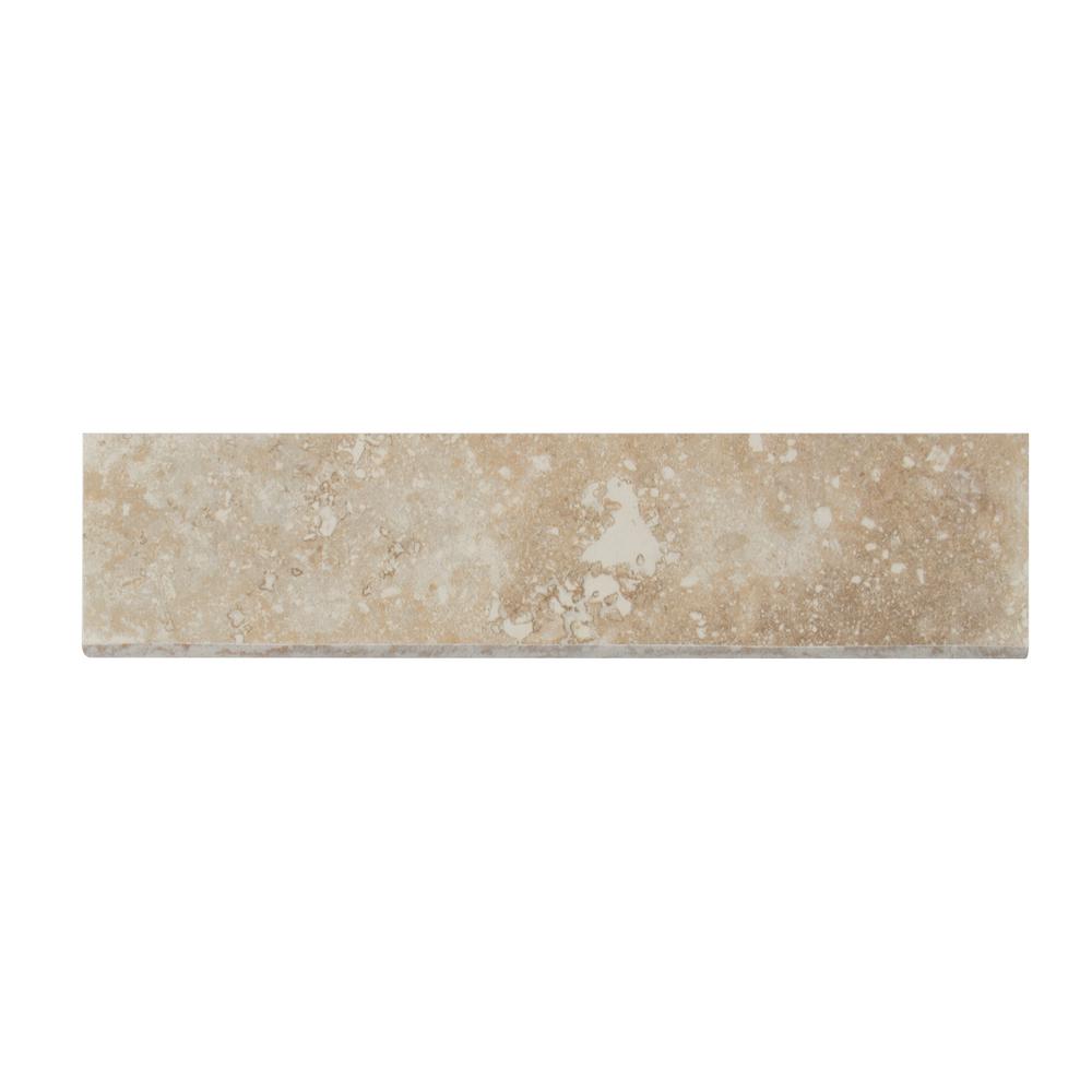 Msi Napa Beige Bullnose 3 In X 13 Glazed Ceramic Wall Tile Napa Beige Bullnose 3 In X 13 Glazed Ceramic Wall Tile 10 83 Lin Ft Case