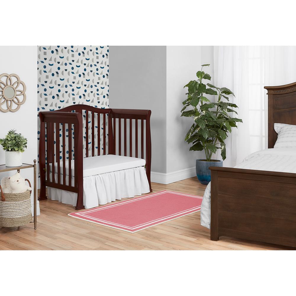 Dream On Me Naples Espresso 4 In 1 Convertible Mini Crib 633 E