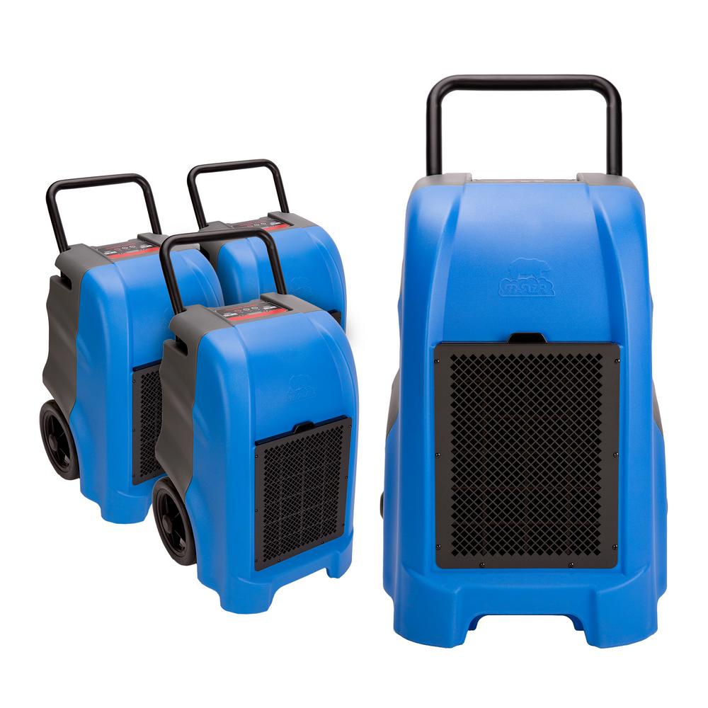 B-Air 150-Pint Commercial Dehumidifier Water Damage Restoration Mold ...