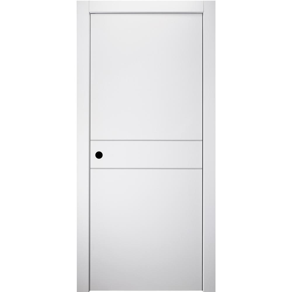 Belldinni 28 In X80in Stella 2hn Snow White Finished Aluminum