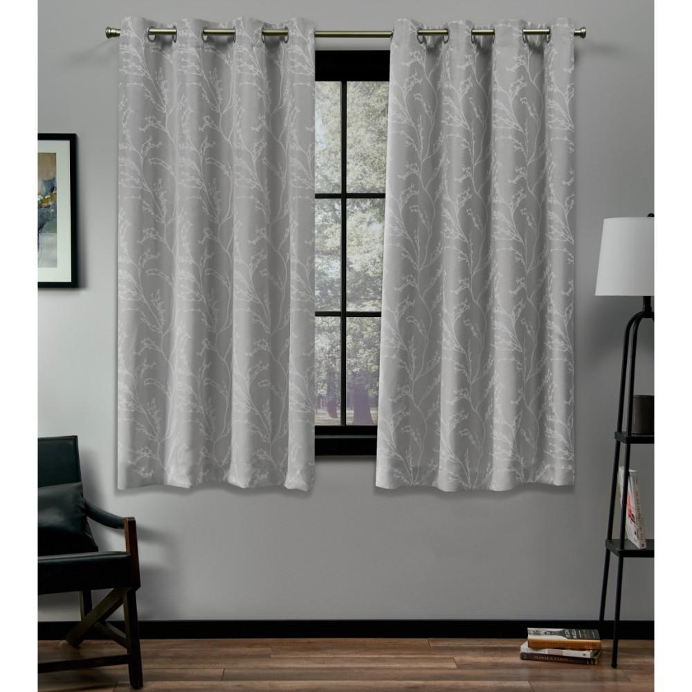 Exclusive Home Curtains Kilberry 52 In W X 63 L Woven Exclusive Home Curtains Kilberry 52 In