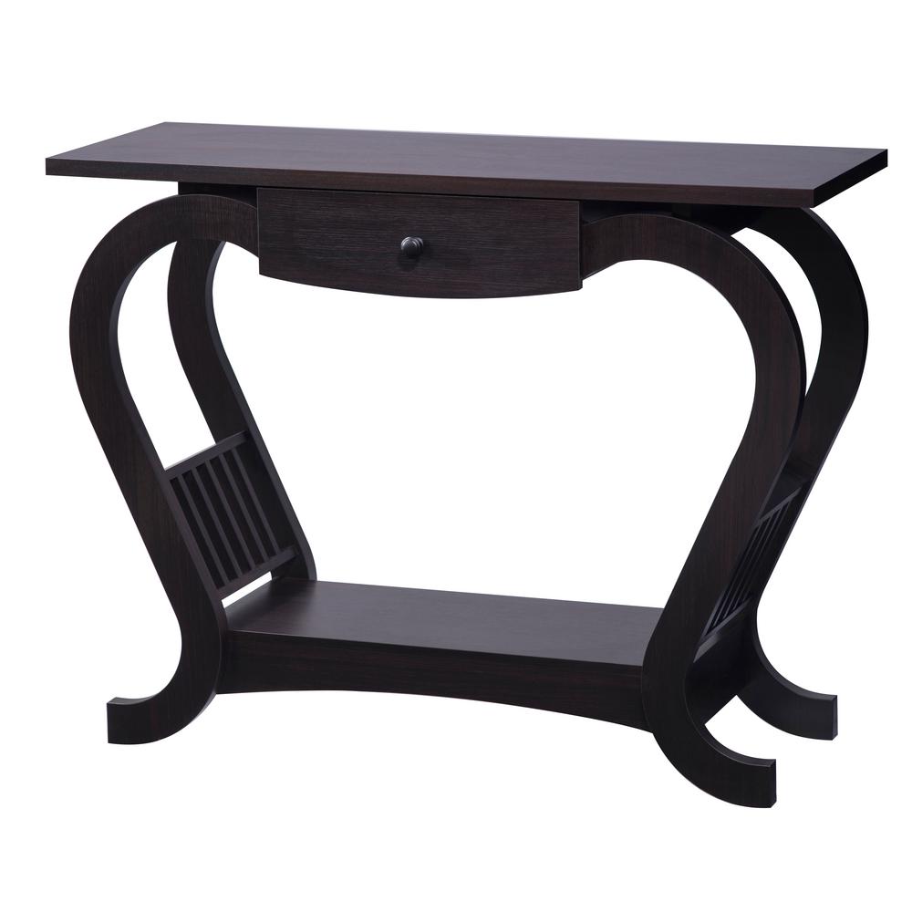Furniture Of America Hoven Espresso Sofa Table Ynj 1462c5 The Home Furniture Of America Hoven Espresso Sofa Table
