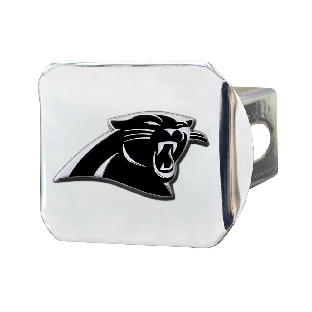 Fanmats Nfl Carolina Panthers 3d Chrome Emblem On Type Iii