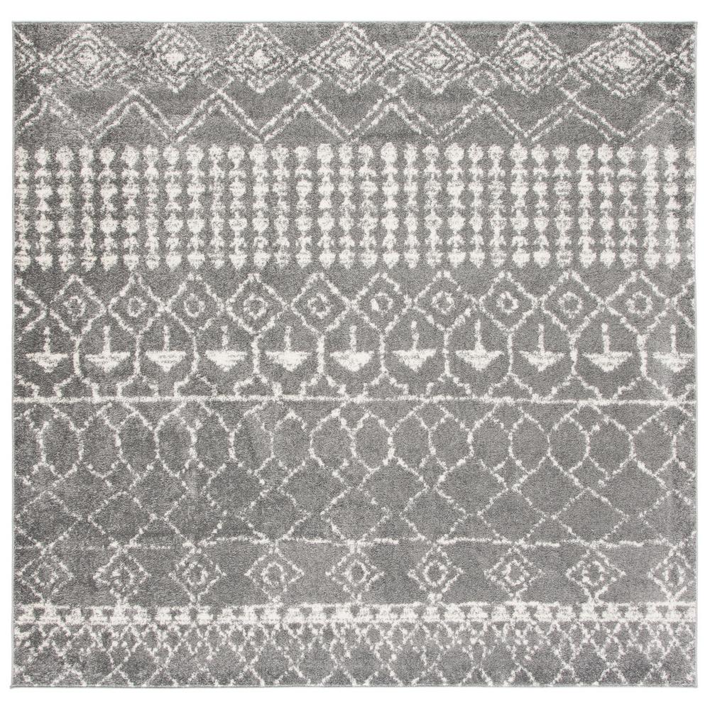 Safavieh Tulum Ivory/Gray 7 ft. x 7 ft. Square Area RugTUL270A7SQ