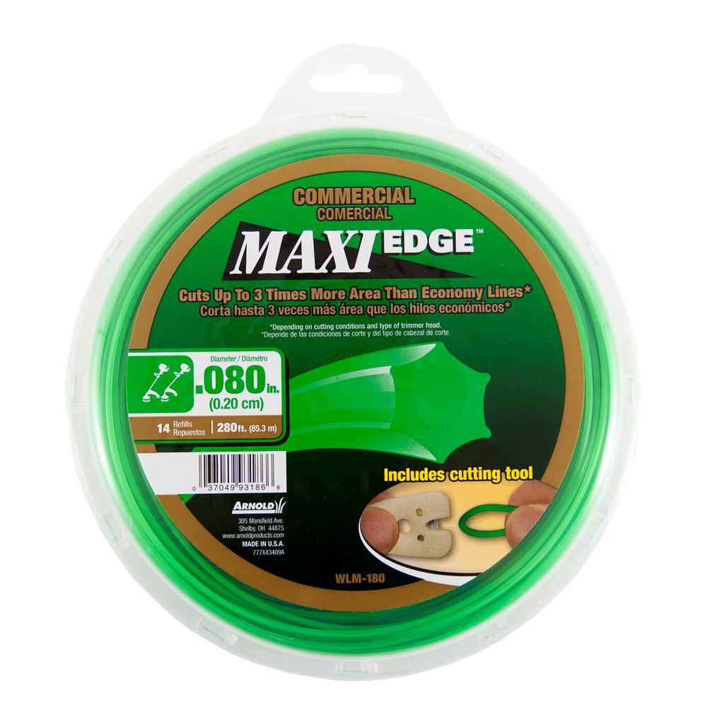 Arnold 0.080 inch x 280 ft. Maxi Edge Commercial Trimmer Line by Arnold