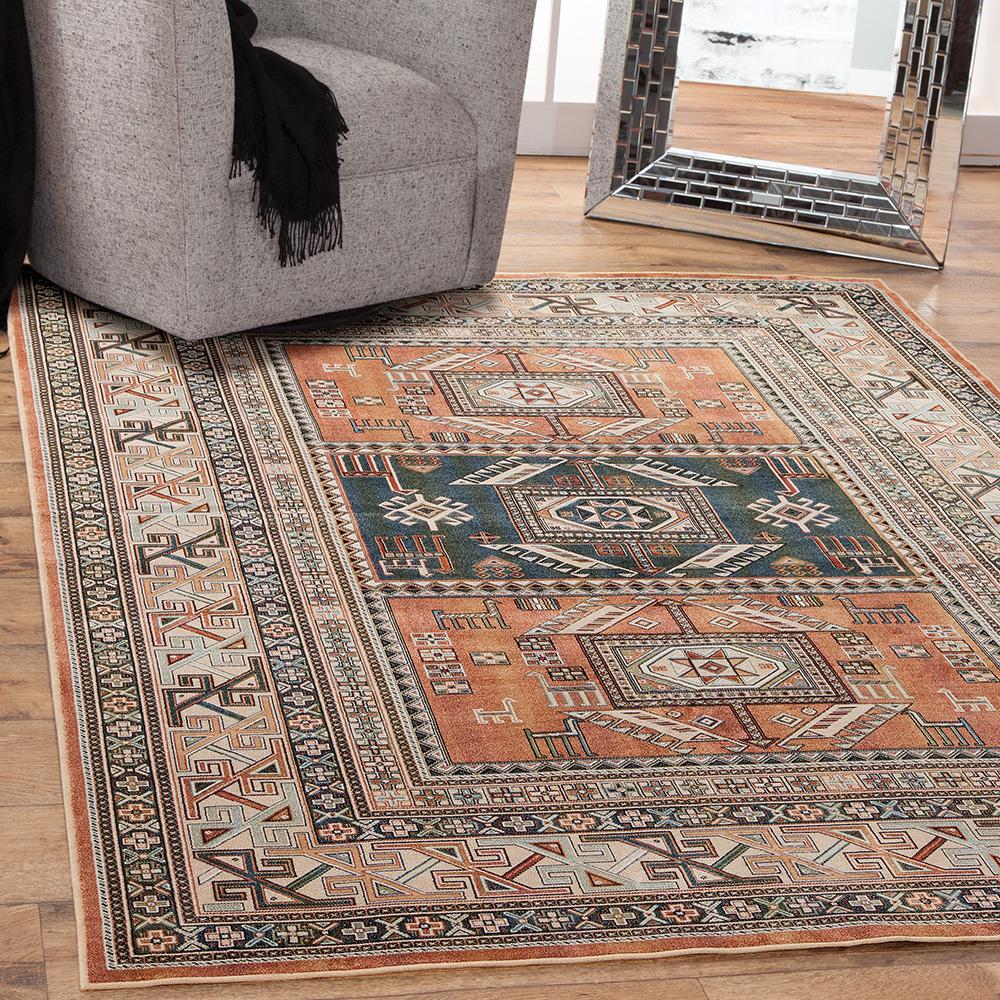 Sonoma Myan Aqua 5 Ft X 8 Area Rug 7067 5x8 The Home Depot Sonoma Myan Aqua 5 Ft X 8 Area Rug