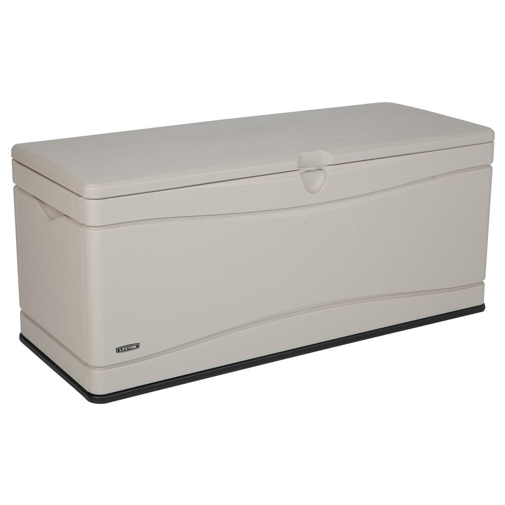 Lifetime Deck Boxes Outdoor Storage The Home Depot Lifetime Deck Boxes Outdoor Storage