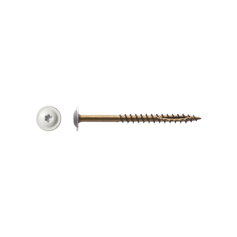 White - Cabinet Screws - Screws - The Home Depot