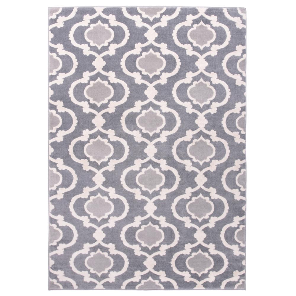 World Rug Gallery Moroccan Trellis Contemporary Dark Gray 9 X12 Moroccan Trellis Contemporary Dark Gray 9 X12 Indoor Area Rug