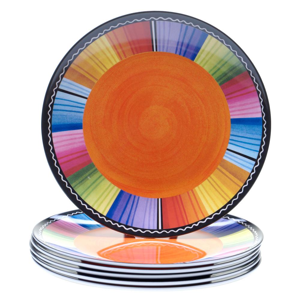 Certified International Serape Salad and Dessert Plate (Set of 6 ... Certified International Serape Salad and Dessert Plate (Set of 6 ...