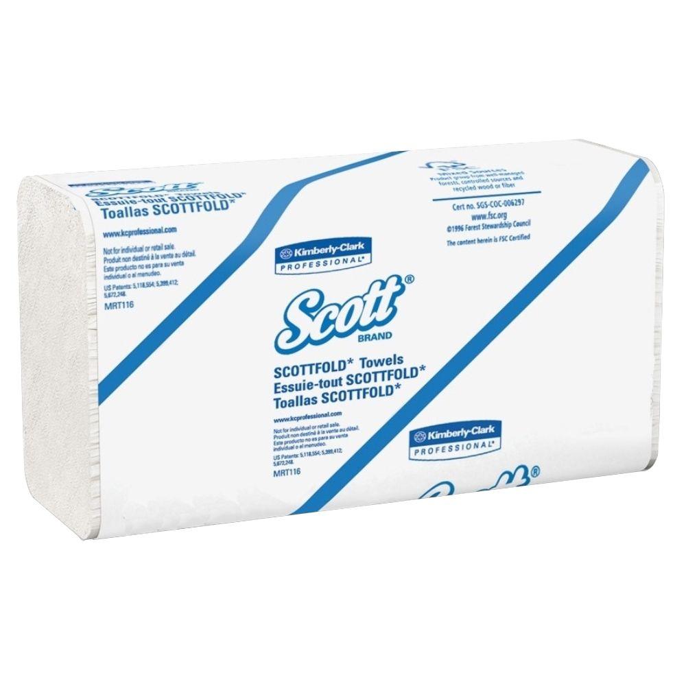 Scott 9.40 in. x 12.40 in. C-Fold Paper Towels (175 Sheets ...
