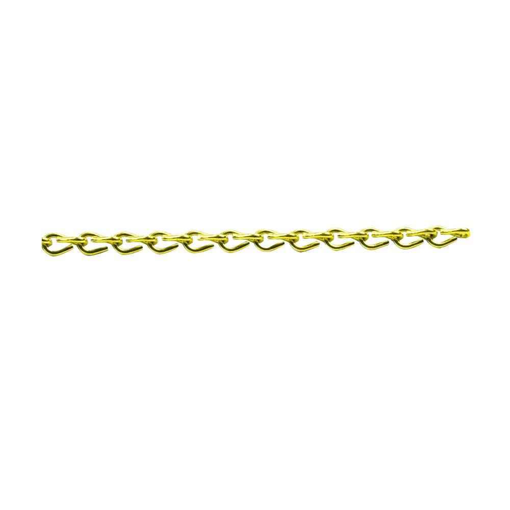 Everbilt 16 x 1 ft. BrassPlated Jack Chain806556 The Home Depot