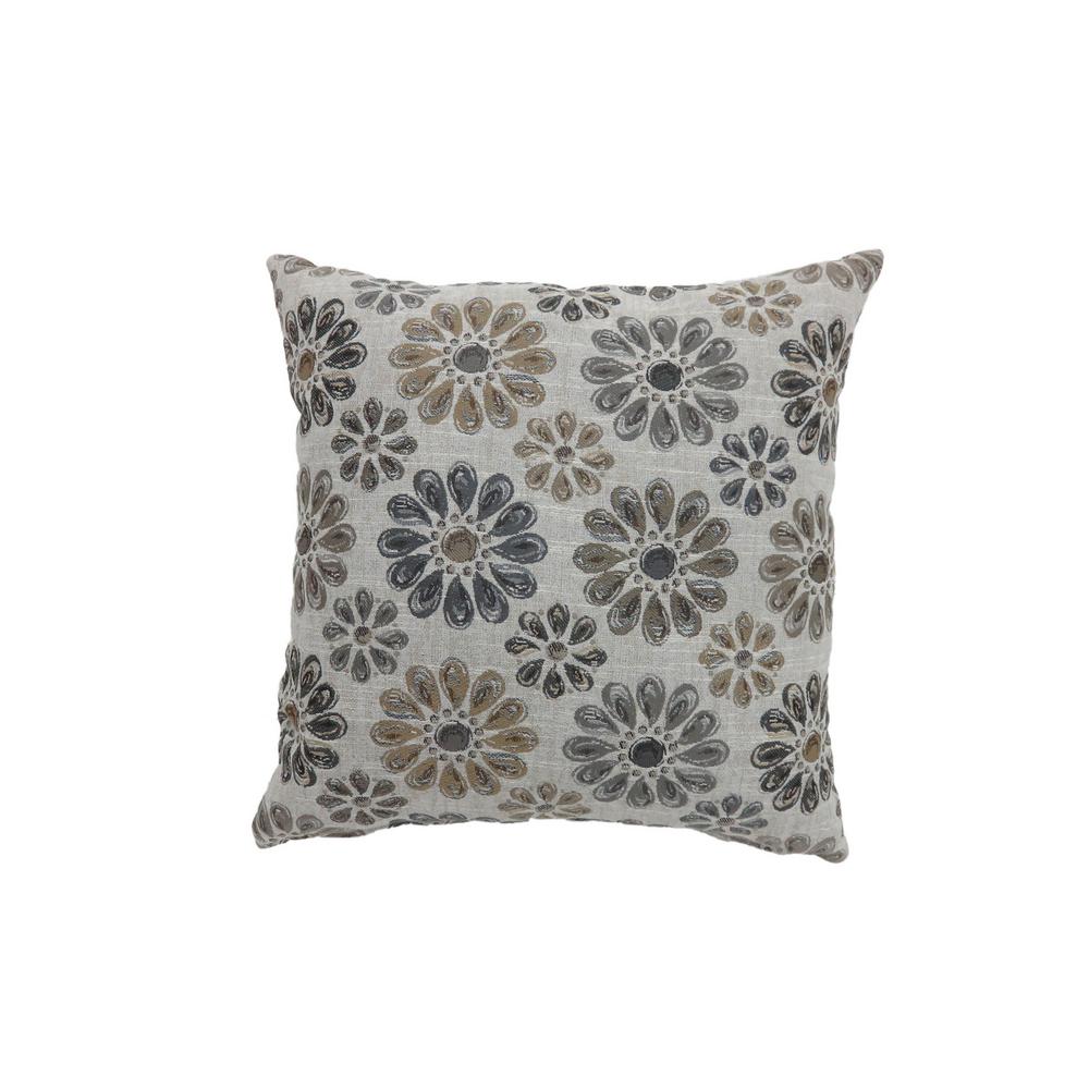 Kyra 22 In Contemporary Throw Pillow Grey Pack Of 2