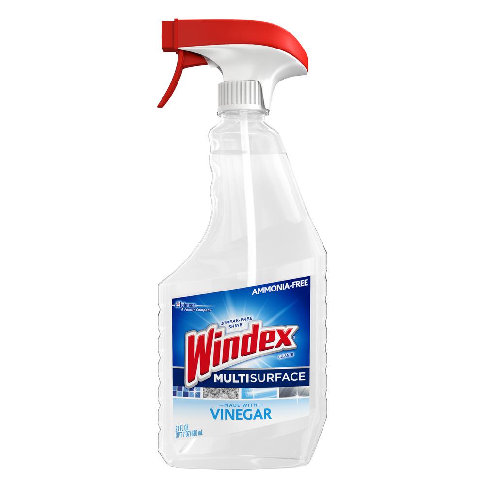 Windex 23 Fl Oz Vinegar Multi Surface Cleaner 679596 The Home Depot Windex 23 Fl Oz Vinegar Multi Surface Cleaner